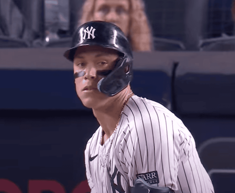 Image showcasing Aaron Judge's powerful home runs during his rookie year in 2017.